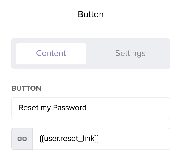 Parsing variable inside a button