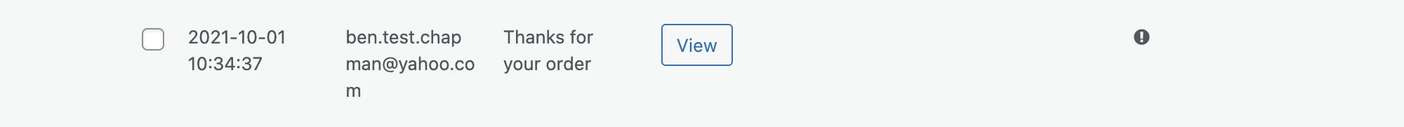 SMTP error