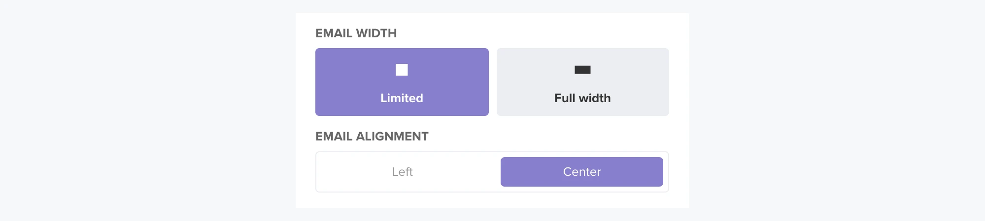 Email width