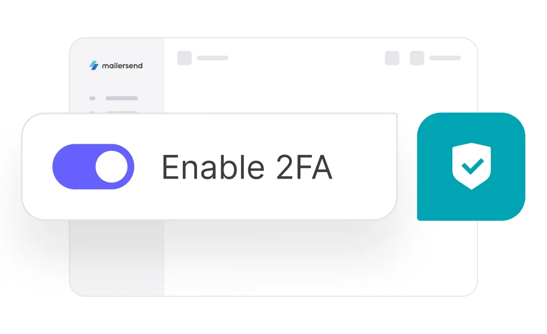 A graphic representation of the 2FA option.