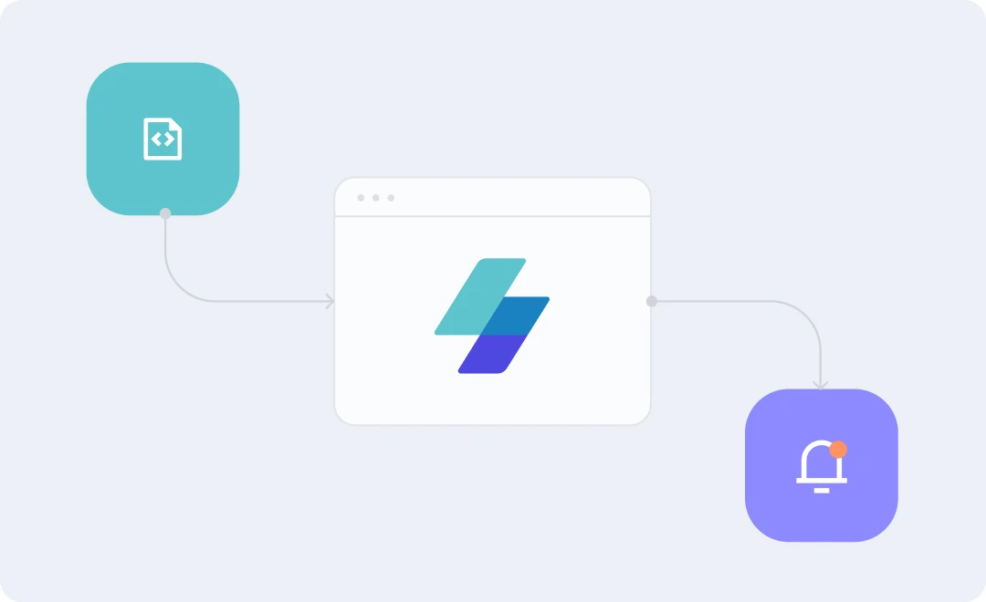 Webhook graphic.
