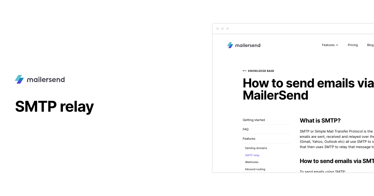 SMTP Configuration