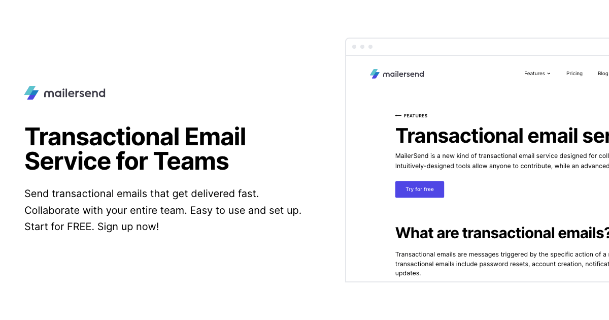 Reliable and Secure Transactional Email Service