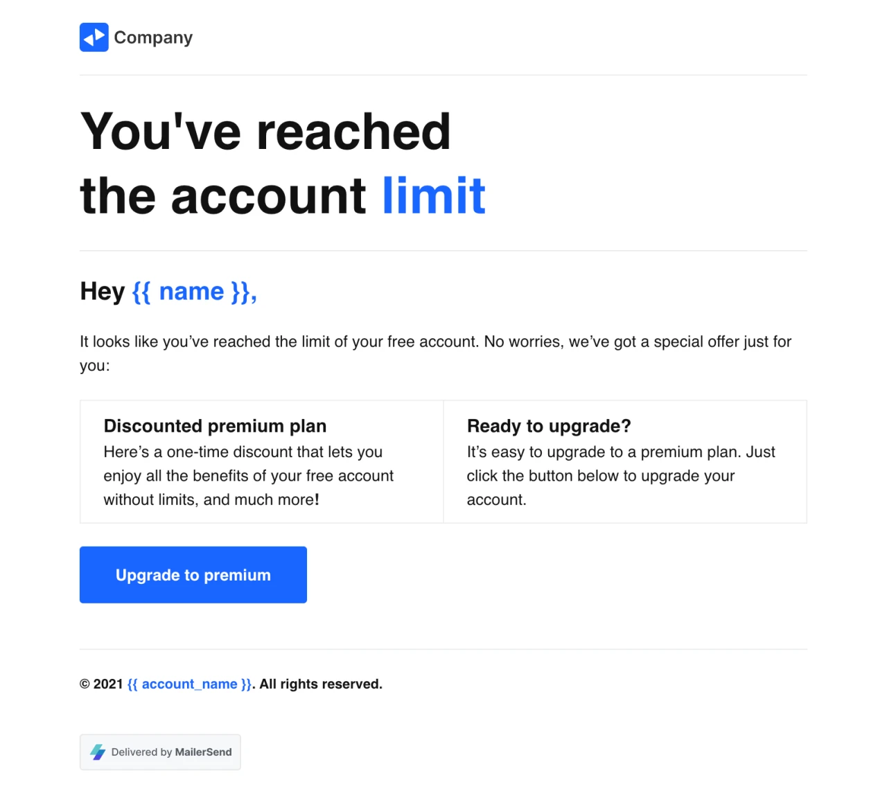 Upgrade to premium rich text